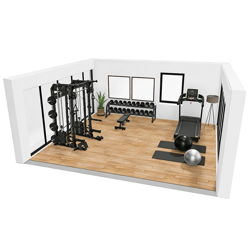 GYM DESIGN 3D MODEL SET-1