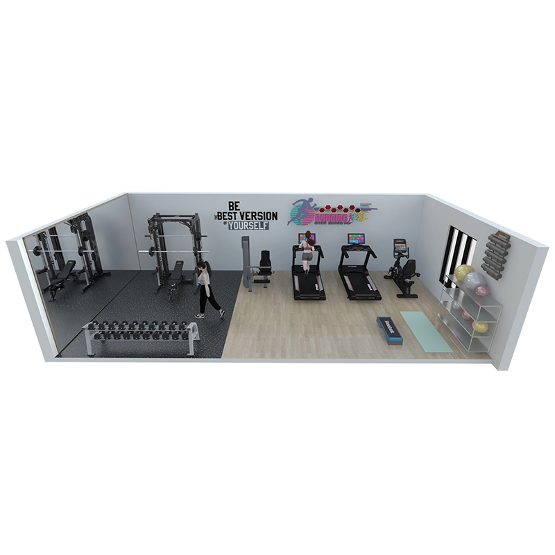 GYM DESIGN 3D MODEL SET-2
