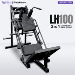 LH100 : เครื่อง Leg Press & Hack Squat 2 in 1 เครื่องบริหารขา ระบบแผ่นน้ำหนัก พร้อมระบบ Safety