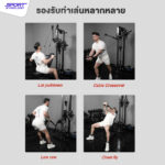 MX1 : เครื่องเคเบิล มาพร้อมมือจับเคเบิลปรับได้แบบอิสระ เคเบิลปรับได้ 33 ระดับ - Image 7