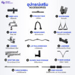 MX5 : 2026 สมิทแมชชีน มือจับเคเบิล Free Motion 180° - Image 5