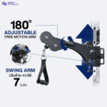 MX7 : 2026 สมิทแมชชีน มือจับเคเบิล Free Motion 180° - Image 2