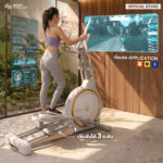 The Arch - เครื่องเดินวงรีดีไซน์สีขาวพรีเมี่ยม จานล้อขนาดใหญ่ 12 kg - Image 5